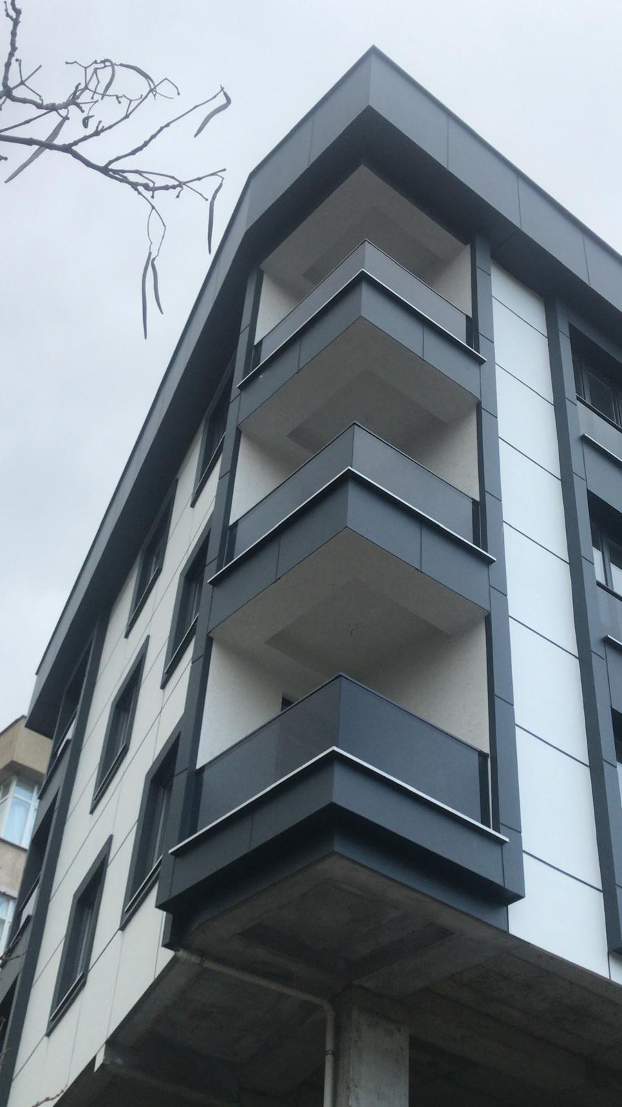 Aliminyum küpeşte merdiven ve fransız 8